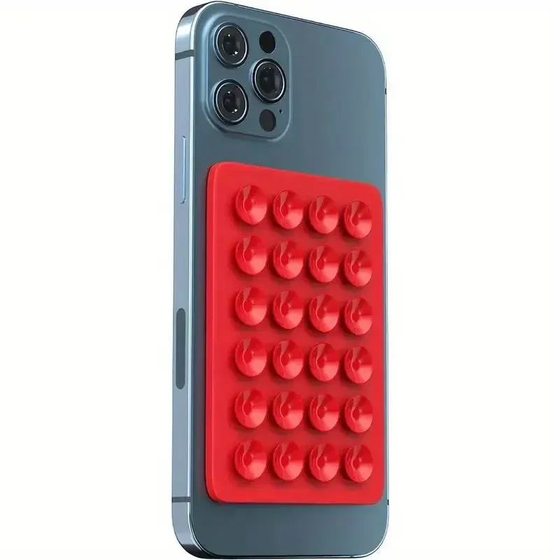 Multifunctional Silicone Suction Phone Holder Mat, Universal Anti-Slip Stand for Walls & Surfaces, Secure Case Mount Sticker for Hands-Free Use showcase 22