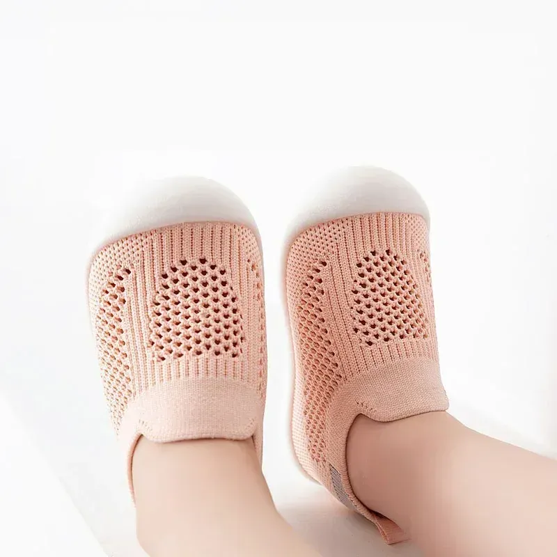 Breathable Knitted Toddler Sneakers for Spring/Summer, Slip-on Casual Tennis Shoes for Boys & Girls, Soft Non-slip School Shoes showcase 19