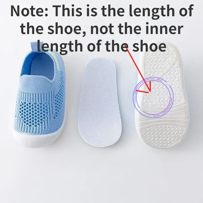 Breathable Knitted Toddler Sneakers for Spring/Summer, Slip-on Casual Tennis Shoes for Boys & Girls, Soft Non-slip School Shoes showcase 8