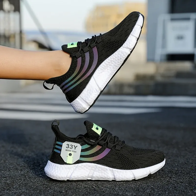 Men's Breathable Lightweight Sport Shoes - Casual Mesh Sneakers for Outdoor Running, Jogging, and Walking - Comfortable Athletic Tenis showcase 23