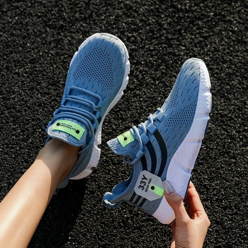 Men's Breathable Lightweight Sport Shoes - Casual Mesh Sneakers for Outdoor Running, Jogging, and Walking - Comfortable Athletic Tenis showcase 11