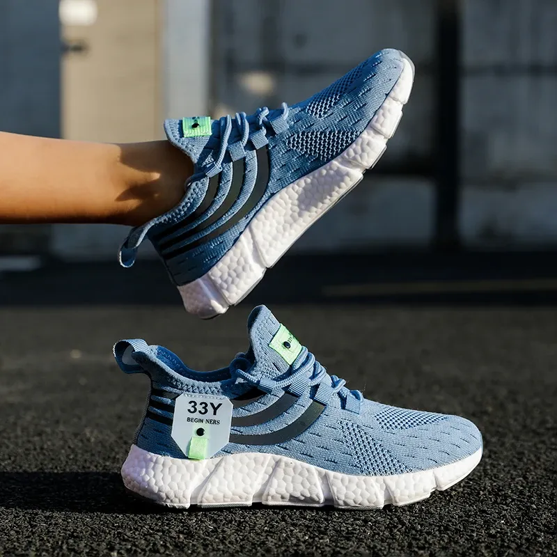 Men's Breathable Lightweight Sport Shoes - Casual Mesh Sneakers for Outdoor Running, Jogging, and Walking - Comfortable Athletic Tenis showcase 10