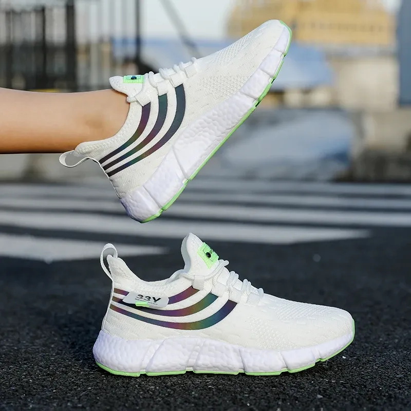Men's Breathable Lightweight Sport Shoes - Casual Mesh Sneakers for Outdoor Running, Jogging, and Walking - Comfortable Athletic Tenis showcase 12