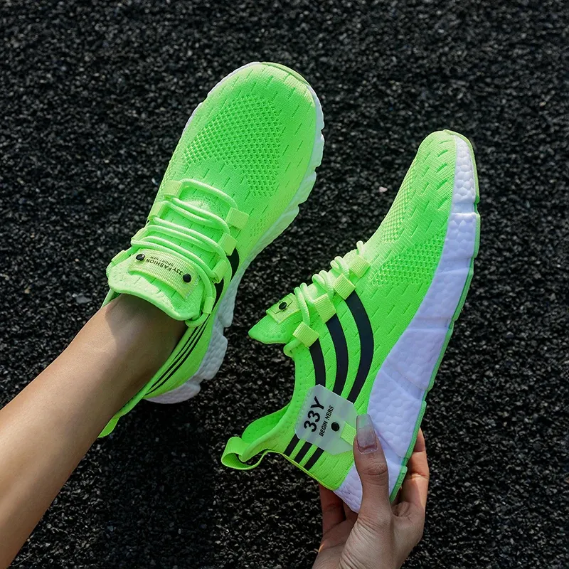Men's Breathable Lightweight Sport Shoes - Casual Mesh Sneakers for Outdoor Running, Jogging, and Walking - Comfortable Athletic Tenis showcase 2