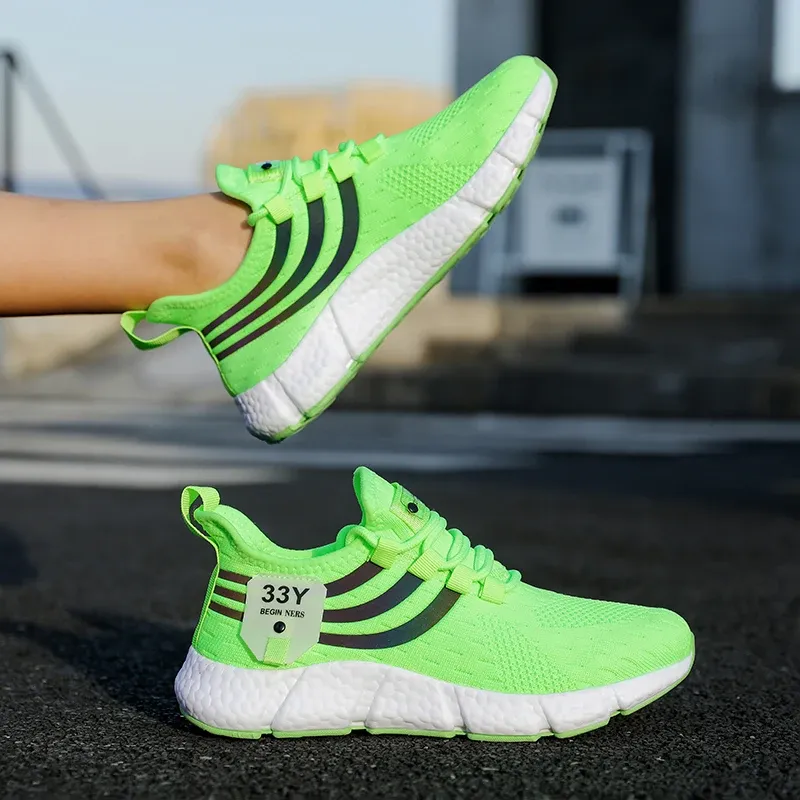 Men's Breathable Lightweight Sport Shoes - Casual Mesh Sneakers for Outdoor Running, Jogging, and Walking - Comfortable Athletic Tenis showcase 17