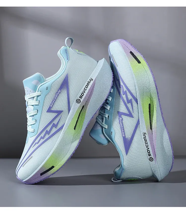 Men's & Women's Marathon Running Shoes with Carbon Plate - Breathable, Lightweight, Nonskid Sneakers for Athletic Performance showcase 18