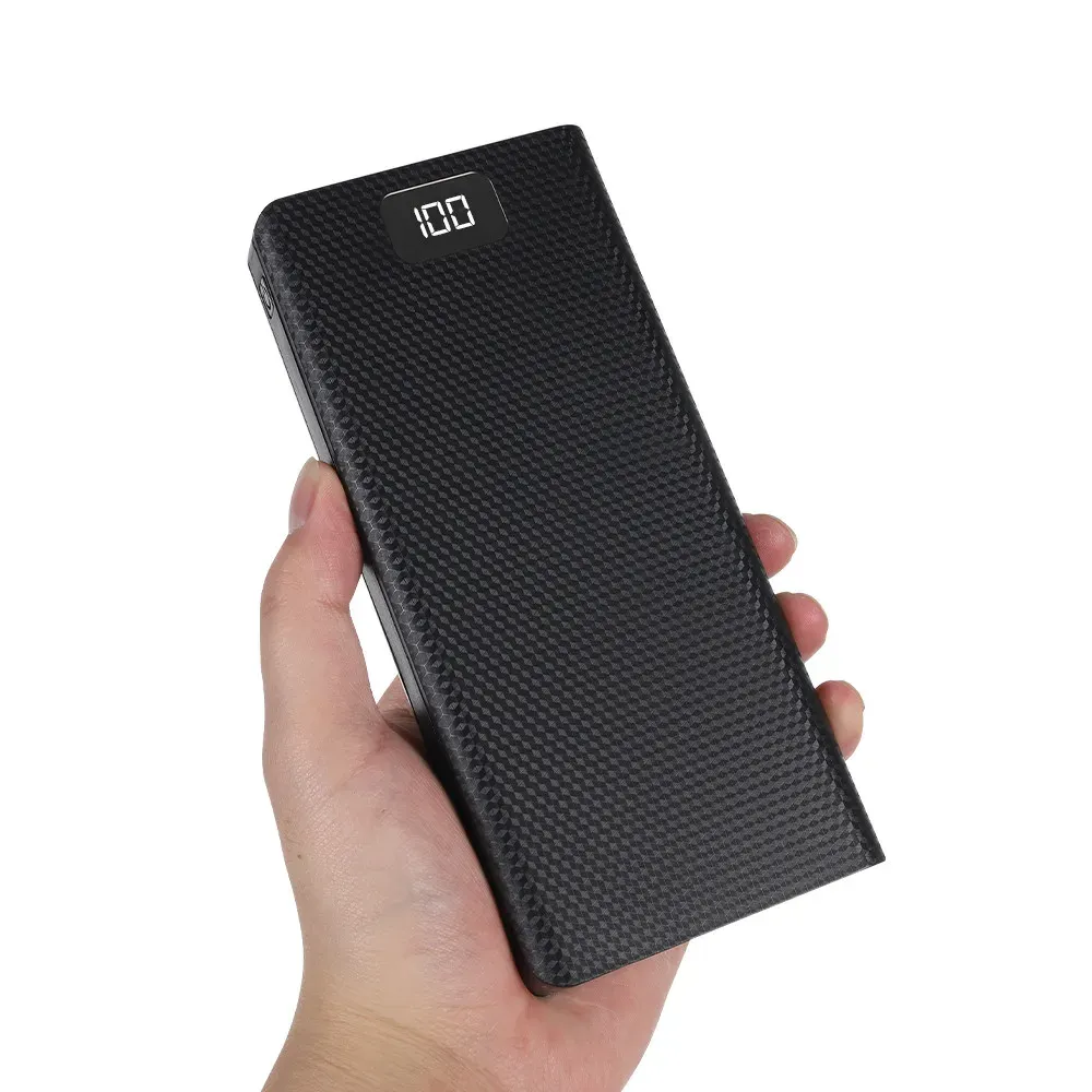 DIY 8x 18650 Battery Power Bank Case with Dual USB & Type-C PD QC3.0 Fast Charge, LCD Display, LED Light - Portable Charger Box for Smartphones showcase 4