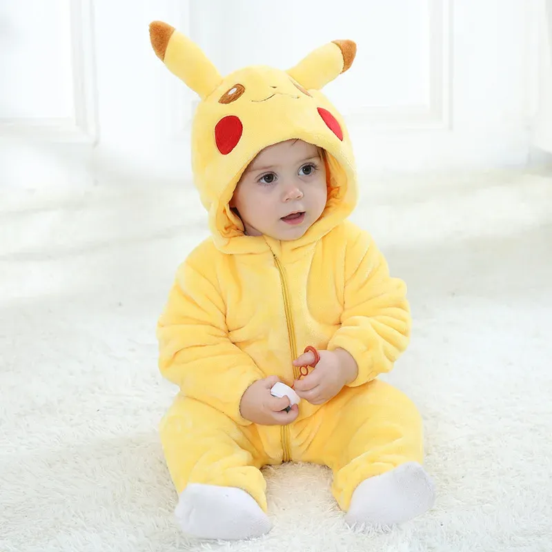 Cute Blue Squirtle Pokemon Baby Romper Costume for Boys and Girls 0-3 Years, Anime Cosplay Kigurumi Pajama Onesie, Perfect for Halloween and Everyday Fun showcase 3
