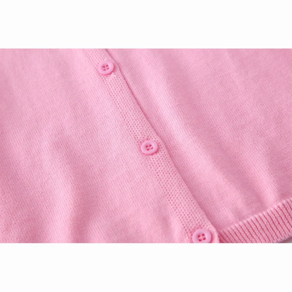 Autumn Girls Baby Casual Cardigan Coat, Solid Open Stitch Boys Soft Knit Jacket, Toddler Full Sleeve Sweaters for Children showcase 5