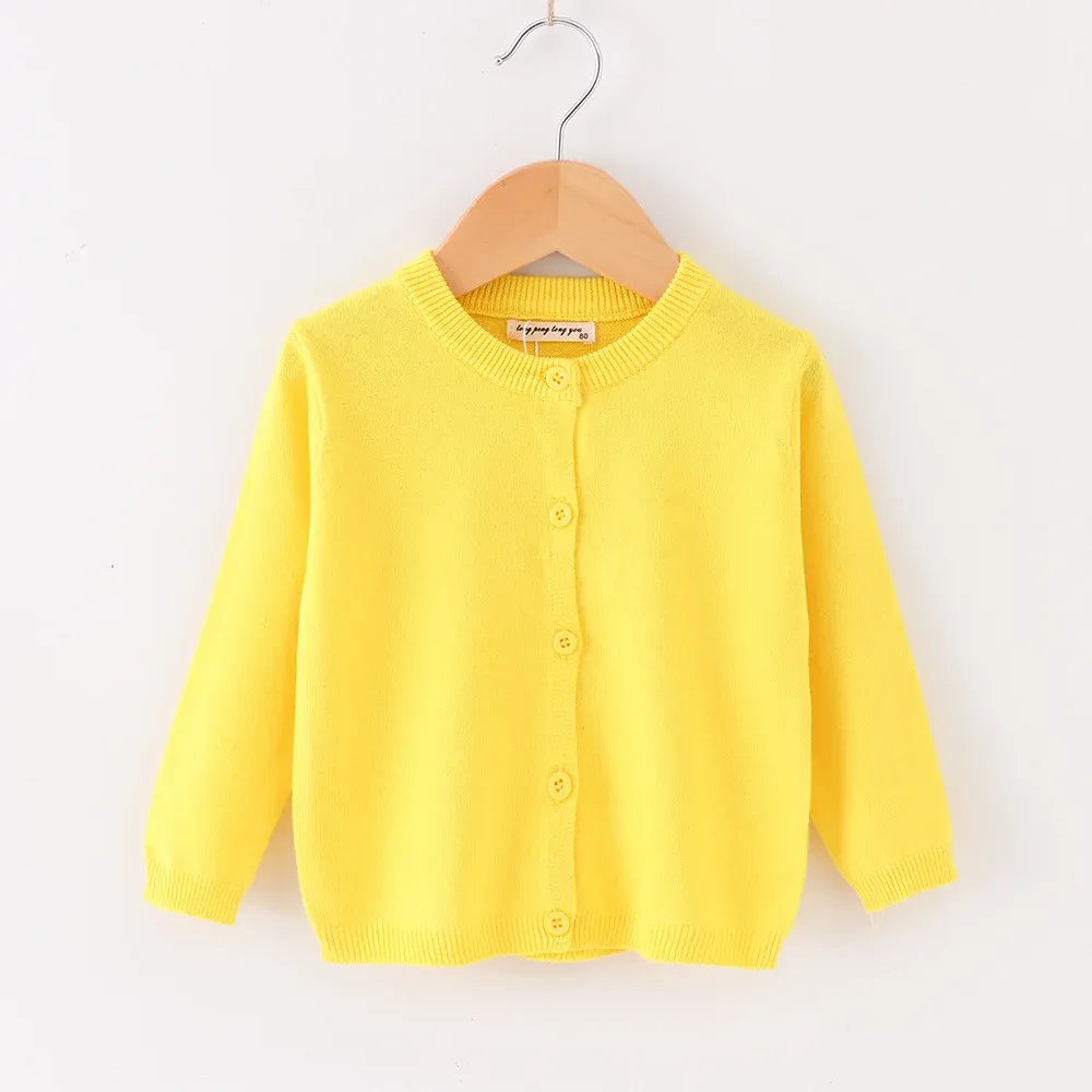 Autumn Girls Baby Casual Cardigan Coat, Solid Open Stitch Boys Soft Knit Jacket, Toddler Full Sleeve Sweaters for Children showcase 13