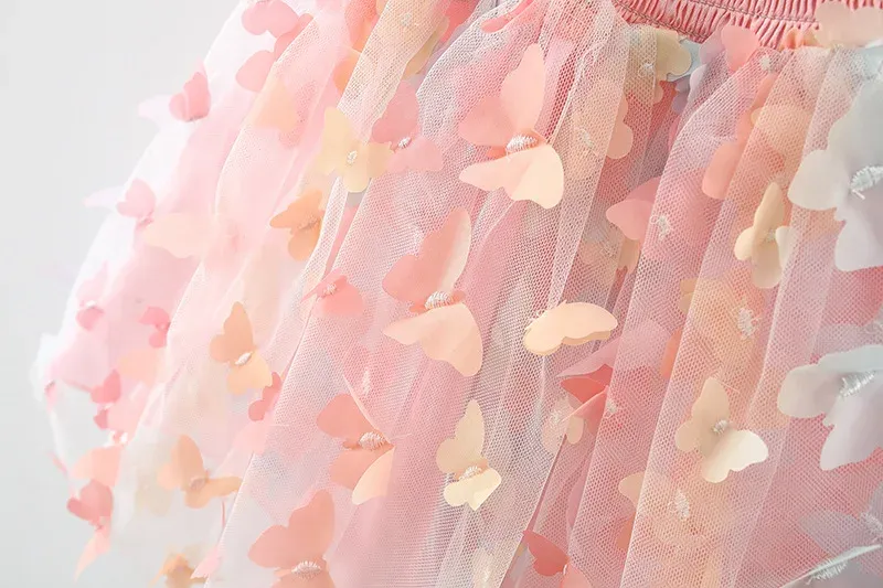 Baby Girls Butterfly Wing Party Dress - Sweet Summer Toddler Costume for Birthdays & Special Occasions showcase 7