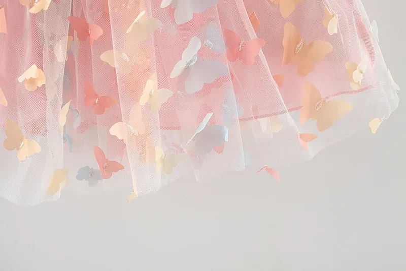 Baby Girls Butterfly Wing Party Dress - Sweet Summer Toddler Costume for Birthdays & Special Occasions showcase 8