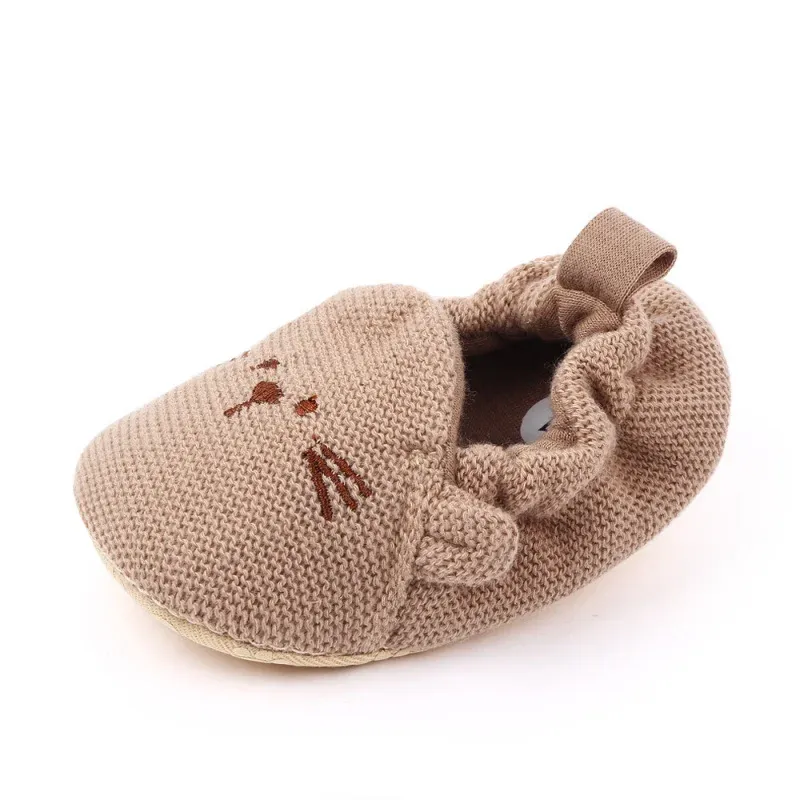 Cute Baby Boys & Girls First Walking Toddler Shoes - Soft Sole Non-Slip Casual Sneakers for Spring/Autumn, 0-12 Months thumbnail 4