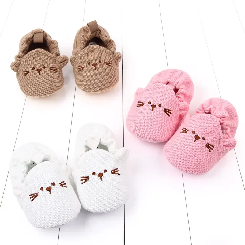 Cute Baby Boys & Girls First Walking Toddler Shoes - Soft Sole Non-Slip Casual Sneakers for Spring/Autumn, 0-12 Months showcase 4