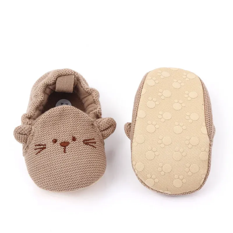 Cute Baby Boys & Girls First Walking Toddler Shoes - Soft Sole Non-Slip Casual Sneakers for Spring/Autumn, 0-12 Months thumbnail 5