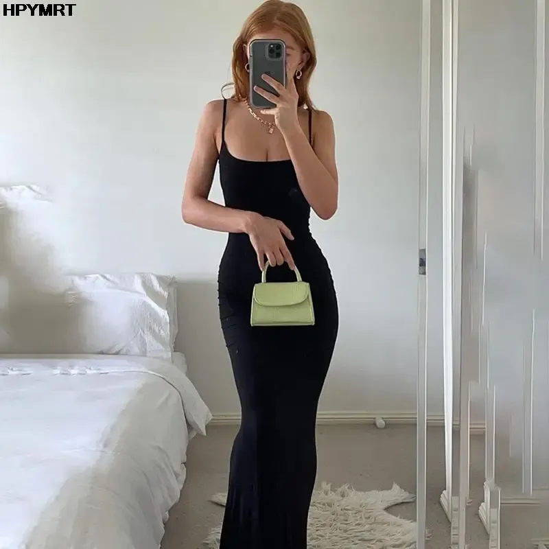 Elegant Satin Slip Maxi Dress for Women - Sleeveless, Backless, Slim Fit, Bodycon Style for Parties & Evening Wear showcase 12