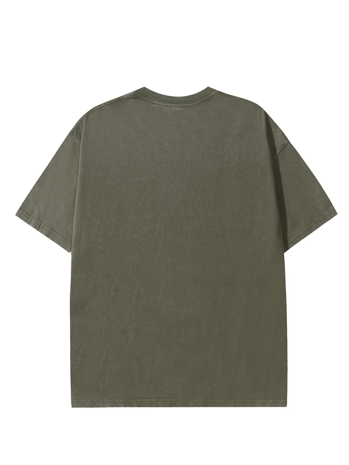 Men's Summer Cotton Retro Distressed T-Shirt, Loose Fit Casual Breathable Drop Shoulder Tops for Everyday Wear showcase 16