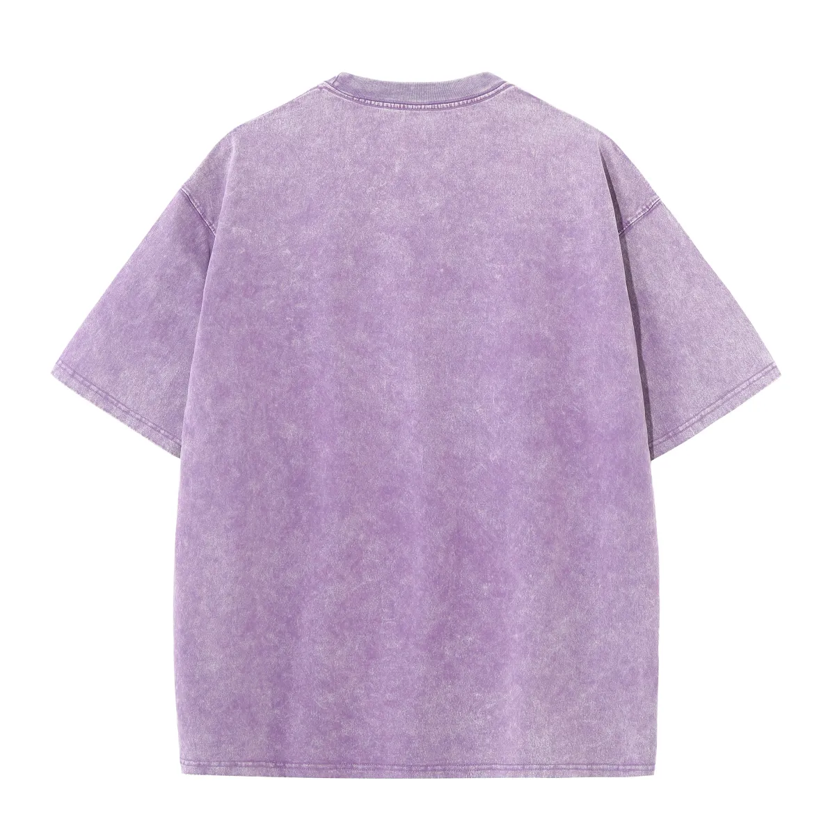 Men's Summer Cotton Retro Distressed T-Shirt, Loose Fit Casual Breathable Drop Shoulder Tops for Everyday Wear showcase 14