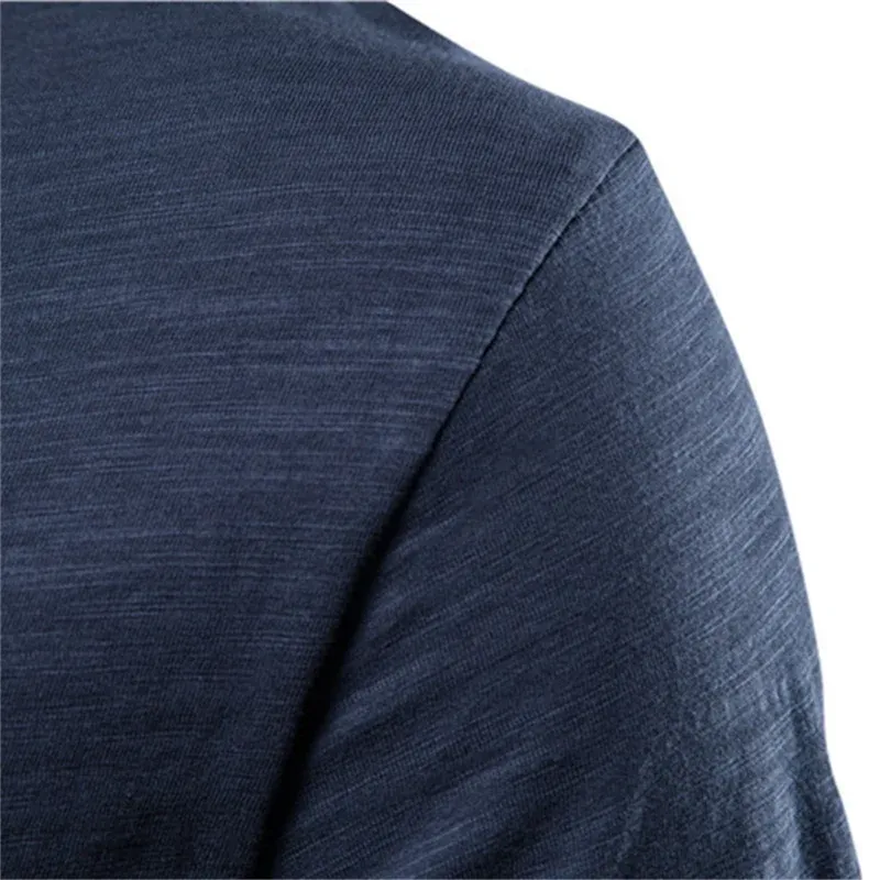 100% Cotton Men's Casual T-Shirt - Soft, Breathable O-Neck Short Sleeve Fitness Top for Summer Comfort thumbnail 5