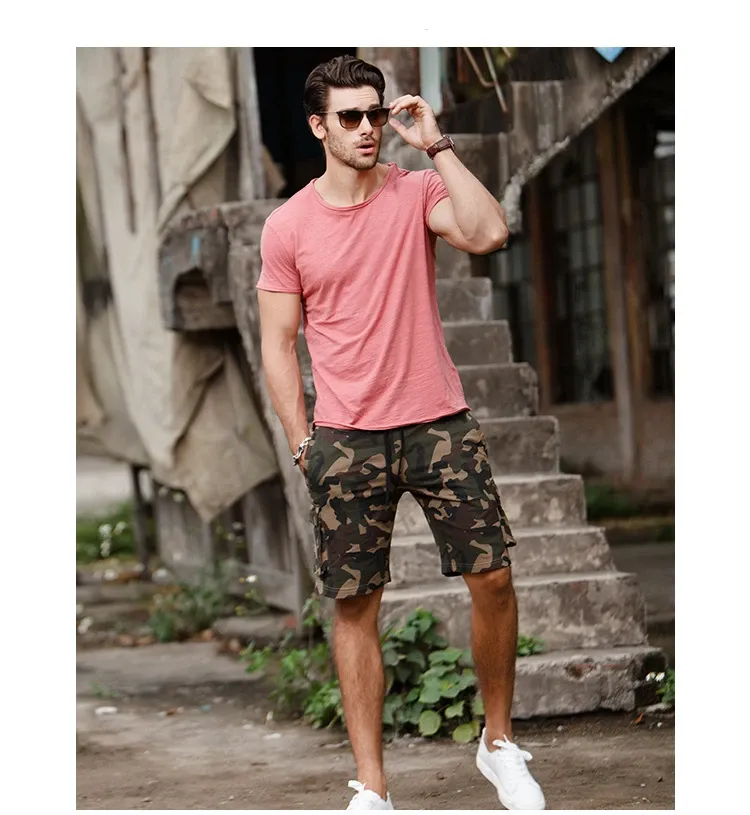 100% Cotton Men's Casual T-Shirt - Soft, Breathable O-Neck Short Sleeve Fitness Top for Summer Comfort showcase 13