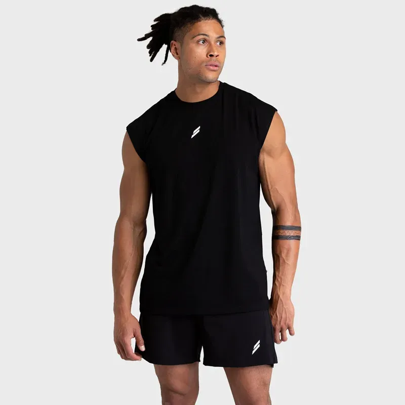 Men's Sleeveless Quick-Dry Fitness Tank Top - Breathable Mesh Gym Vest for Bodybuilding, Basketball, and Summer Workouts showcase 6