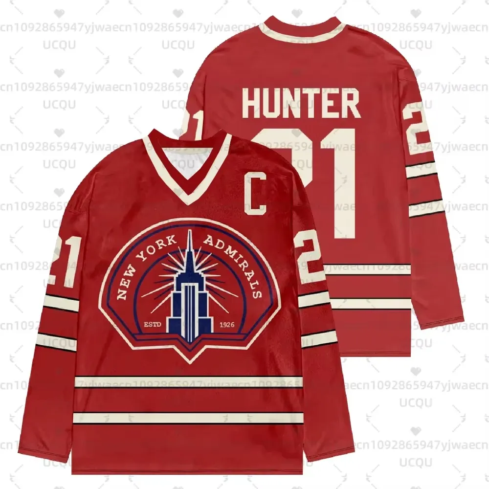2026 Men's & Women's Heated Rivalry Hockey Jersey Long Sleeve V-Neck T-Shirt - Unisex Pullover Tops by Rozanov Hollander thumbnail 3