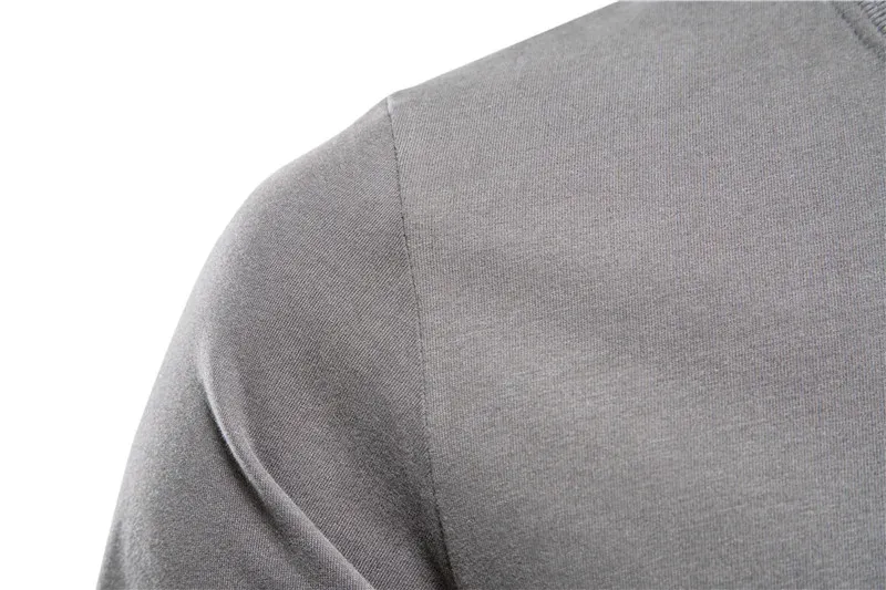 100% Cotton Men's Long Sleeve T-Shirt - Solid Spring Casual Classic Fit Male Tops for Everyday Wear showcase 11