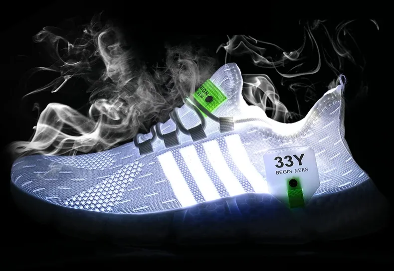 Breathable Mesh Men's Lightweight Walking Shoes - Trendy Casual Flats & Outdoor Running Fitness Sneakers, Plus Size Available showcase 5