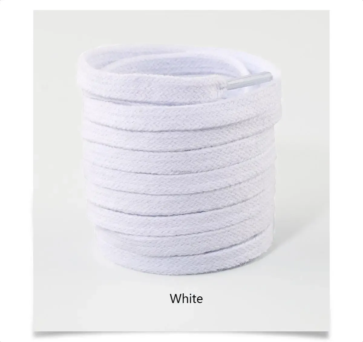 Classic Flat Cotton Shoelaces for Sneakers & Canvas Shoes - Durable & Stylish White, Black, Beige Laces for Men & Women - 100cm-160cm Lengths showcase 7