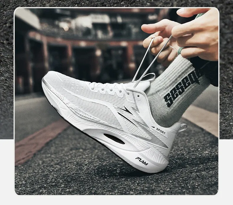 Marathon Men's & Women's Carbon Plate Running Shoes - Breathable Lightweight Air Cushion Athletic Sneakers for Comfortable Sports & Everyday Wear showcase 9