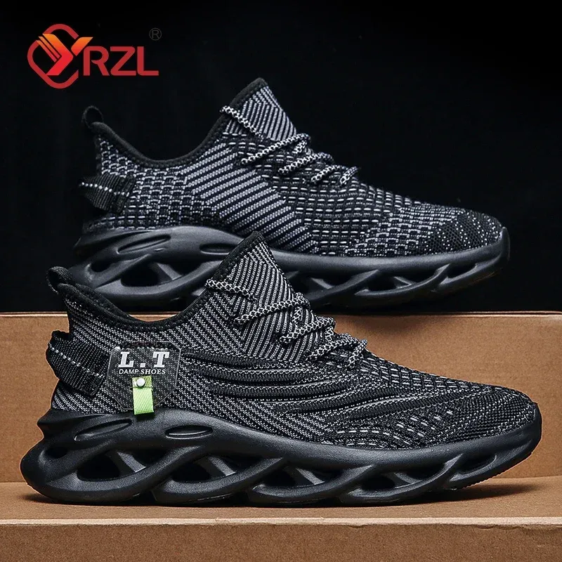 Men's & Women's Breathable Mesh Running Shoes - Lightweight Shock-Absorbing Casual Sneakers for Outdoor Sports & Tennis thumbnail 1