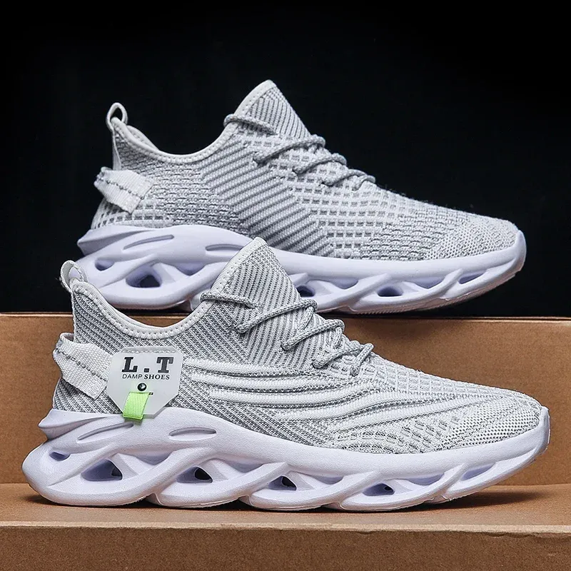 Men's & Women's Breathable Mesh Running Shoes - Lightweight Shock-Absorbing Casual Sneakers for Outdoor Sports & Tennis showcase 3