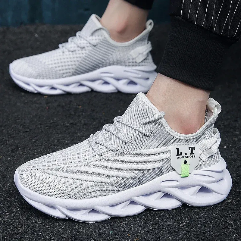 Men's & Women's Breathable Mesh Running Shoes - Lightweight Shock-Absorbing Casual Sneakers for Outdoor Sports & Tennis showcase 7
