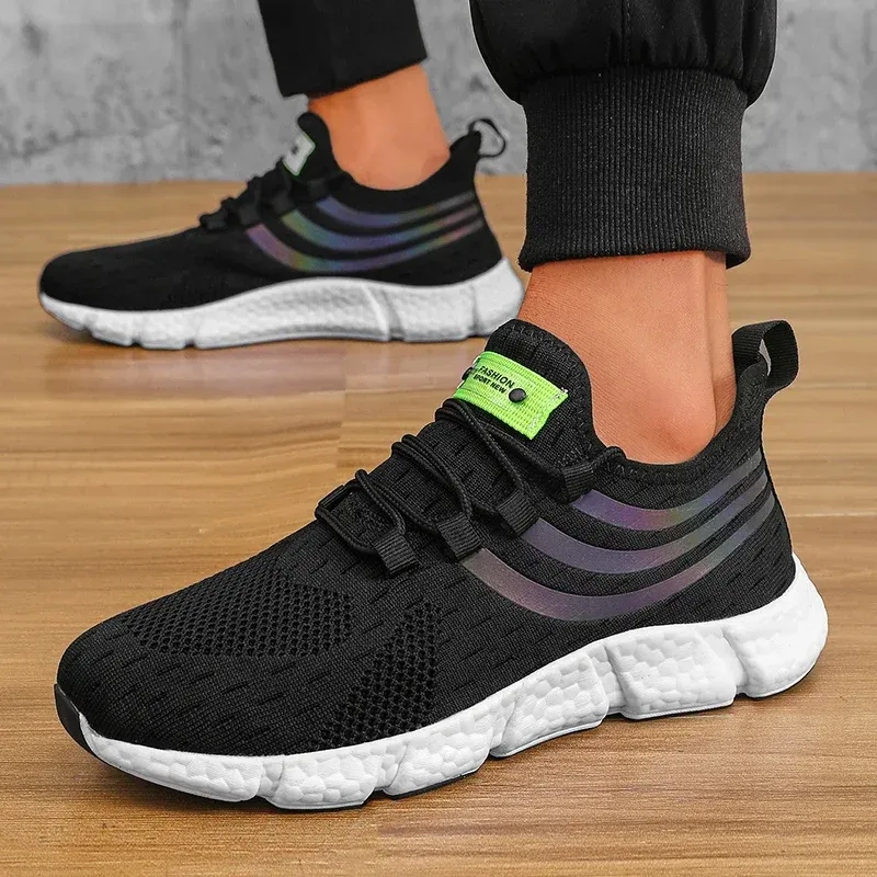 Men's Breathable Lightweight Sports Shoes - Anti-slip Casual Sneakers for Running, Walking, and Jogging - Ideal Athletic Footwear showcase 4
