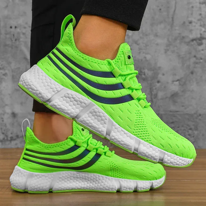 Men's Breathable Lightweight Sports Shoes - Anti-slip Casual Sneakers for Running, Walking, and Jogging - Ideal Athletic Footwear showcase 12