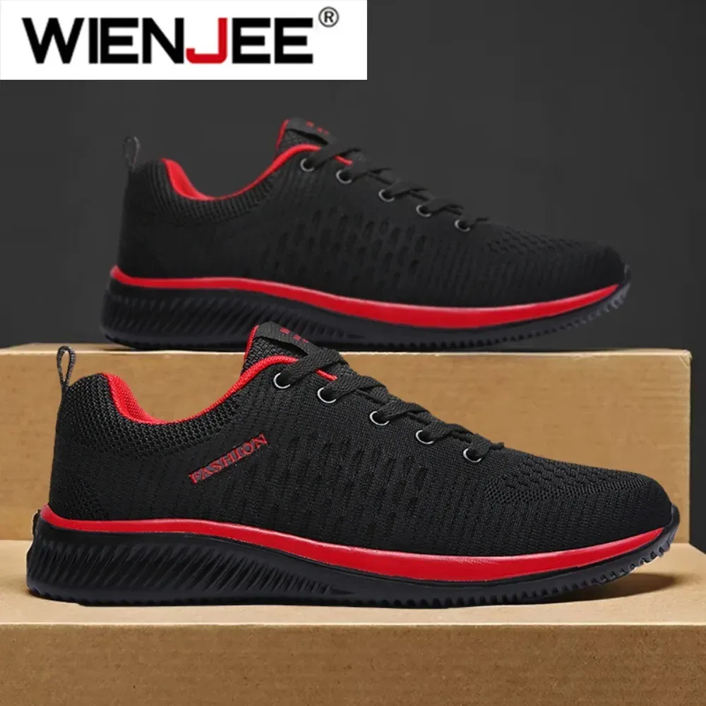 Men's & Women's Breathable Knit Running Shoes - Lightweight Athletic Sneakers for Walking, Gym, Outdoor Sports - Casual Comfort, Sizes 38-47 thumbnail 1
