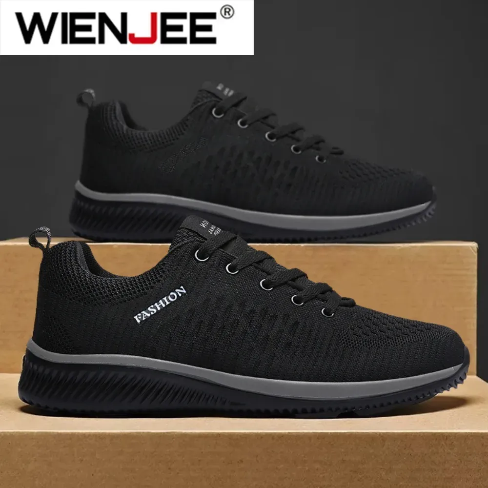 Men's & Women's Breathable Knit Running Shoes - Lightweight Athletic Sneakers for Walking, Gym, Outdoor Sports - Casual Comfort, Sizes 38-47 thumbnail 2