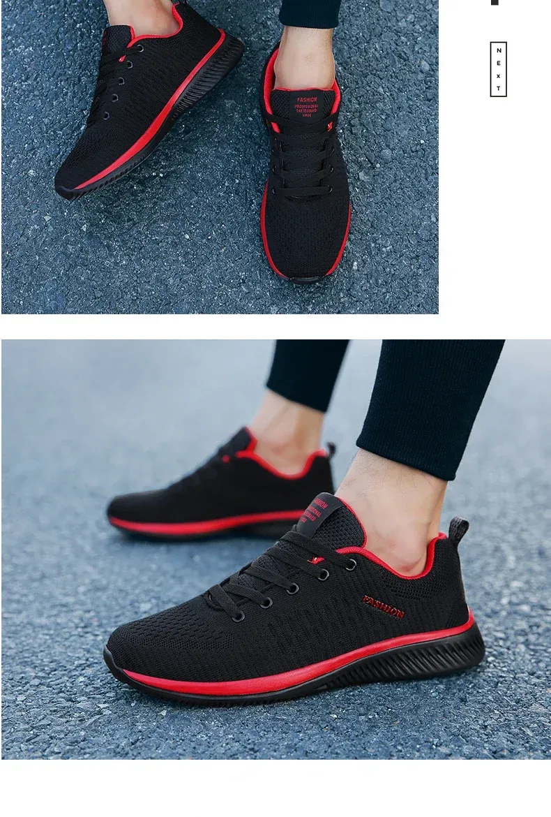 Men's & Women's Breathable Knit Running Shoes - Lightweight Athletic Sneakers for Walking, Gym, Outdoor Sports - Casual Comfort, Sizes 38-47 showcase 7
