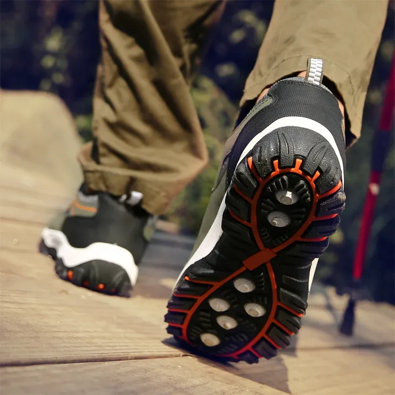 Men's Leather Casual Shoes Sneakers - Lightweight Breathable Walking Tennis Shoes for Spring, Autumn, Winter showcase 25