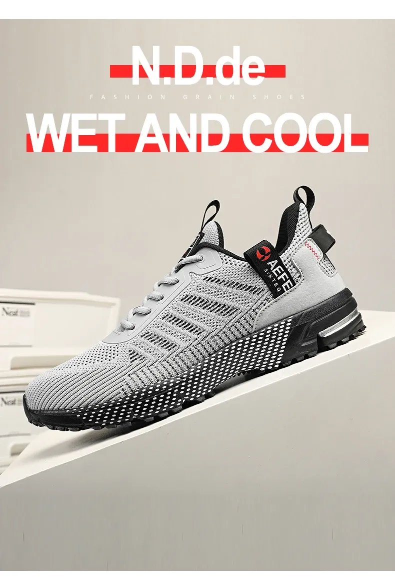 Men's Lightweight Breathable Running Shoes - Comfortable Outdoor Sports Sneakers for Athletic Training & Casual Wear showcase 5