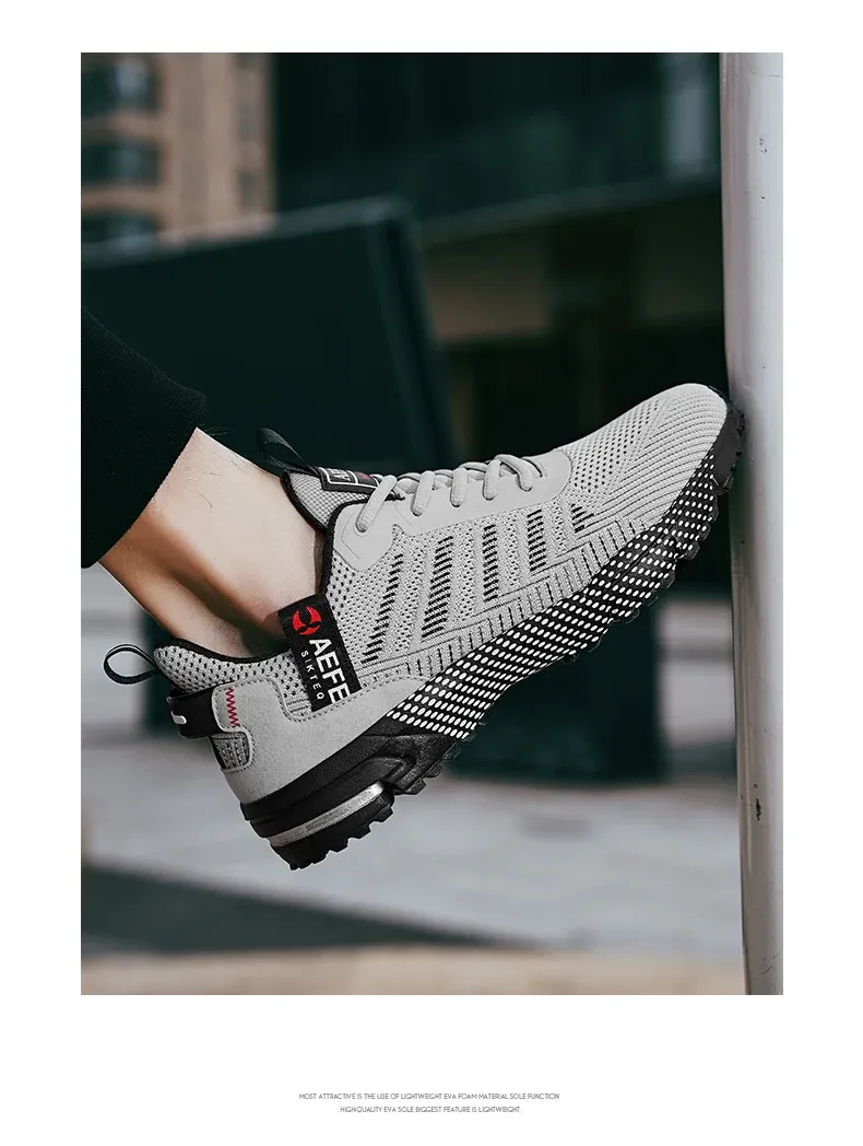Men's Lightweight Breathable Running Shoes - Comfortable Outdoor Sports Sneakers for Athletic Training & Casual Wear showcase 8