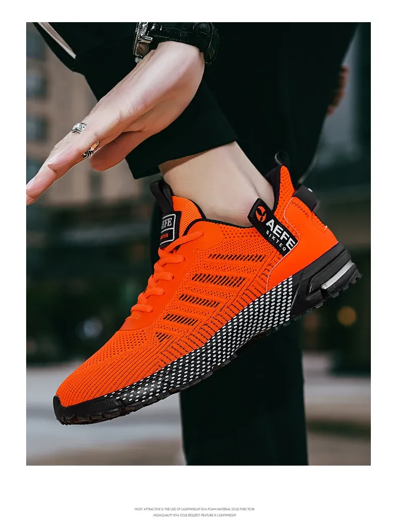Men's Lightweight Breathable Running Shoes - Comfortable Outdoor Sports Sneakers for Athletic Training & Casual Wear showcase 13