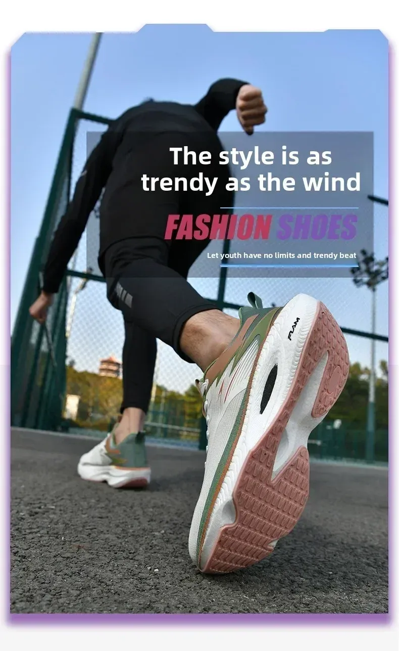 Men's & Women's High-Quality Sport Shoes: Breathable Casual Platform Running Sneakers, Comfortable Walking & Basketball Trainers showcase 2