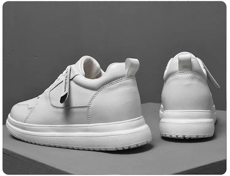 Men's Elevator Height Increase Sneakers - Invisible 8cm/10cm Sports Casual Shoes for Taller Look showcase 16