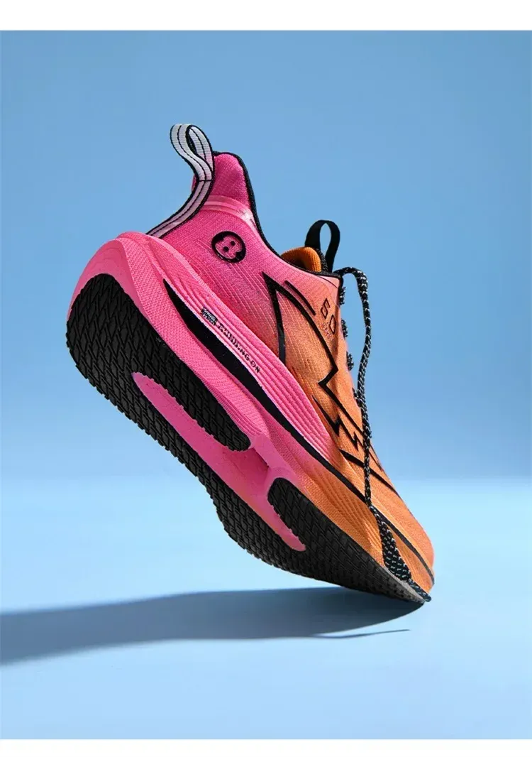 Brand Men's Carbon Plate Running Shoes - Soft Cushion Shock Absorbing Unisex Sneakers for Training & Sports, Lightweight & Anti-Slip showcase 12