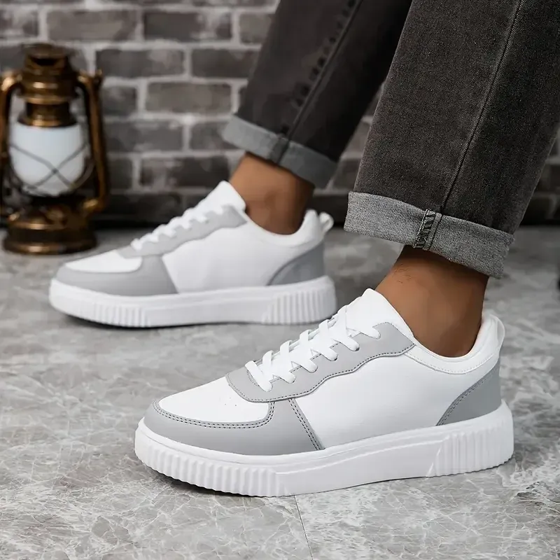 Unisex Breathable Walking Shoes for Men & Women | Lightweight EVA Outsole Sneakers | Secure Lace-Up Closure for Outdoor Sports & Running showcase 1