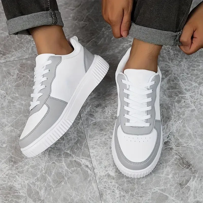 Unisex Breathable Walking Shoes for Men & Women | Lightweight EVA Outsole Sneakers | Secure Lace-Up Closure for Outdoor Sports & Running showcase 2