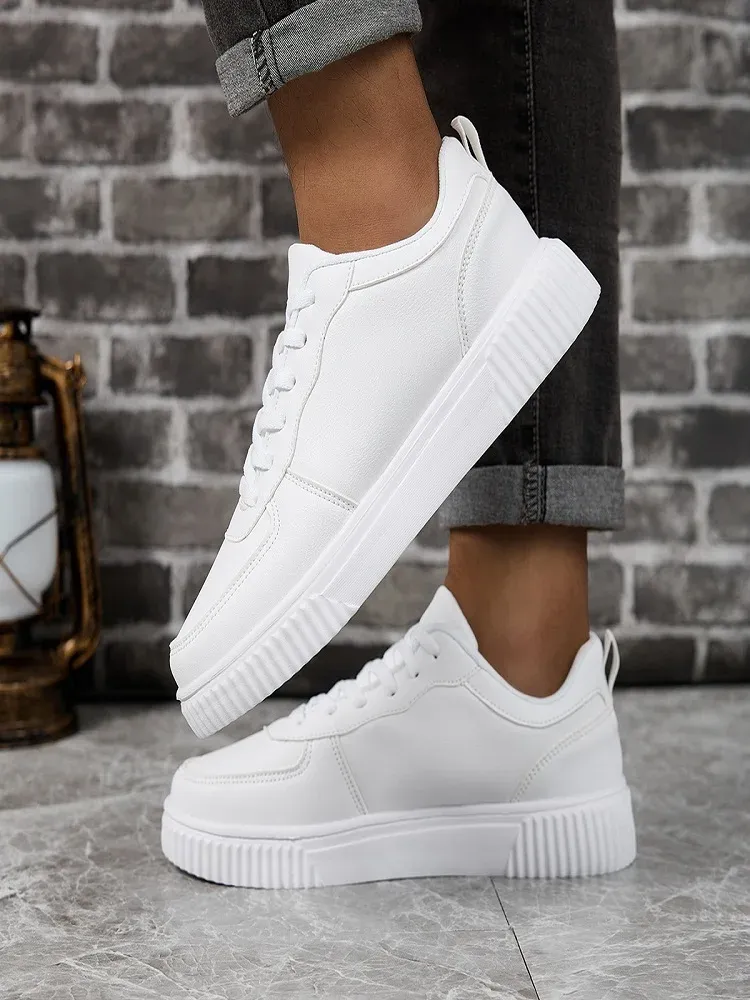 Unisex Breathable Walking Shoes for Men & Women | Lightweight EVA Outsole Sneakers | Secure Lace-Up Closure for Outdoor Sports & Running showcase 11