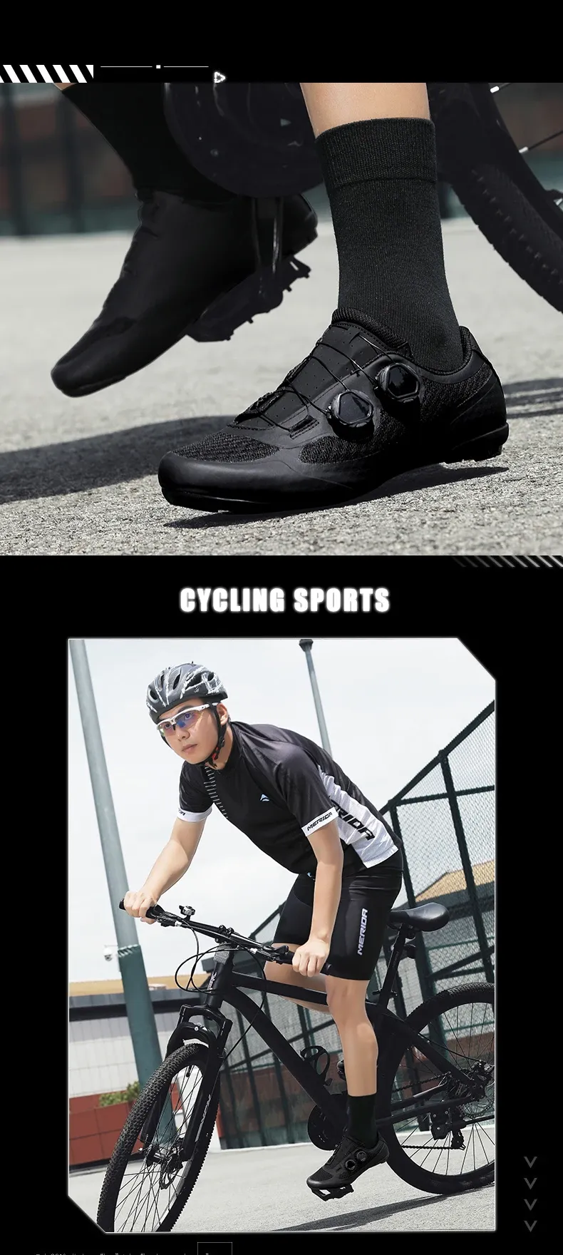Men's Road Cycling Shoes SPD Cleat Compatible Bike Sneakers - Outdoor Cycling Footwear for Road and Flat Pedals, White showcase 13