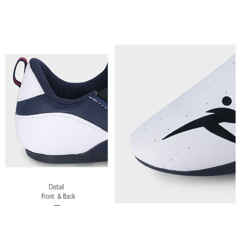 Adult Taekwondo Coach Shoes - Wear-Resistant Karate Sneakers with Thick Soft Sole, Breathable Men's Martial Arts Kung Fu Boxing Shoes for Training thumbnail 6